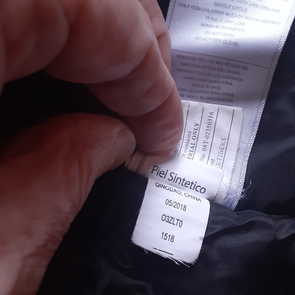 WEATHERPROOF Polyester Full Zip Parka Size Large (14) - Picture 11 of 11